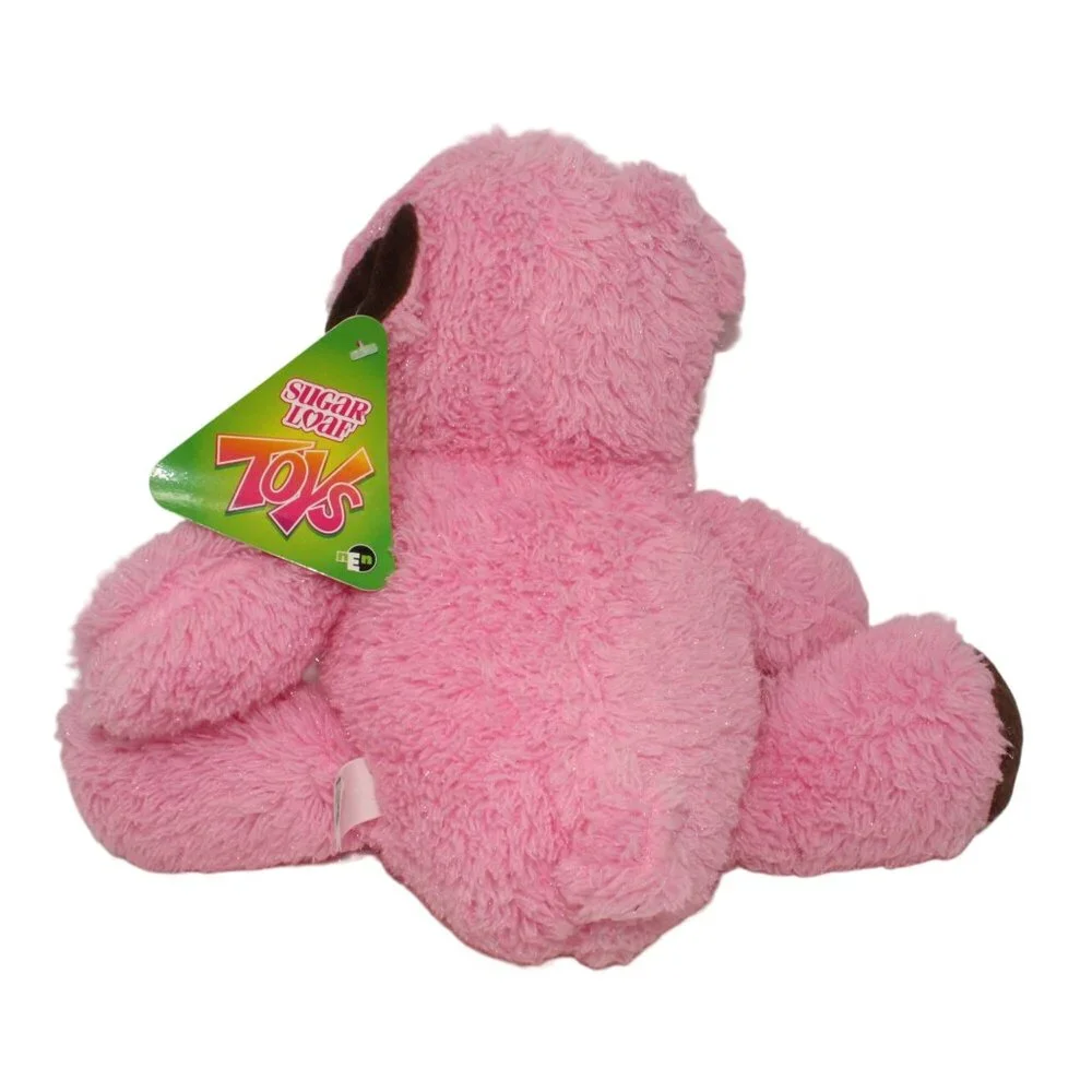 All Occasions Love Valentines Birthday 12" Pink Plush Stuffed Bear Animal NWT - Picture 2 of 8